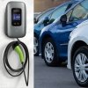 Qoltec Stacja ładowania do samochodu elektrycznego i hybryd | 3fazy |   22kW | 32A | Wi-Fi | LCD | RFID | TUYA | 5m